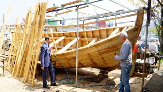 İstiklal Yolunun simgesi “denk kayığı” yeniden canlandırıldı