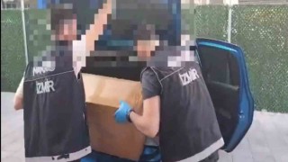 İzmirde binlerce sentetik ecza maddesi ele geçirildi