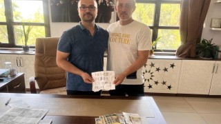 Japonyalı genç Simav Müftülüğüne deprem bölgesi için yardım gönderdi