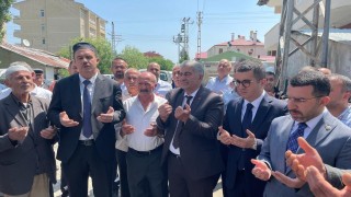 Kağızmanda doğalgaz için ilk kazma vuruldu