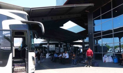 Kahramanmaraş otogarında bayram yoğunluğu