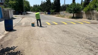 Kahtadaki kasisler boyanıyor