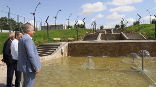 Kanal Boyu İkinci Etap Parkı tamamlandı