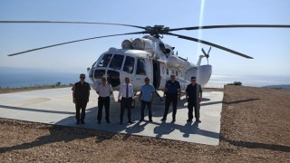 Kapıdağ alevlere karşı Mi 8AMT tarafından korunacak