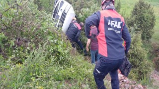 Karabükte otomobil takla attı: 2 yaralı