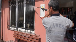 Kareside dip bucak temizlik sürüyor