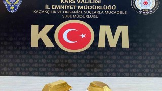 Karsta 3,5 kilo altın ele geçirildi