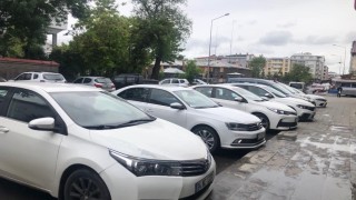 Karsta araç sayısı 46 bin 766yı buldu