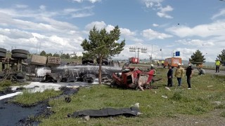 Karsta trafik kazası: 1 ölü