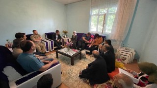 Kaymakam Daştandan anlamlı ziyaret