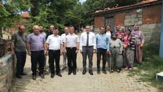 Kaymakam Memiş 3 mahalleyi ziyaret etti