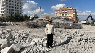 Kaymakam Partal enkaz kaldırma çalışmalarını kontrol etti