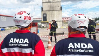 Kayseri OSB İtfaiyesi ANDA ekibine eğitim verdi