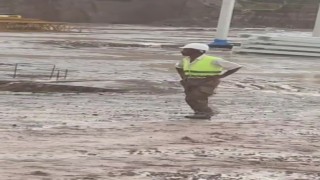 Kayseride sağanak yağış etkili oldu