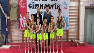 Kayserili cimnastiklerden büyük başarı