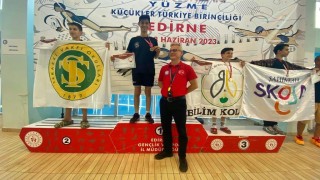 Kayserili sporcudan şampiyonada 3 Türkiye derecesi