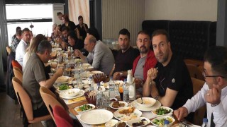 Kayserispor ile Ankaragücü yöneticileri, yemekte buluştu