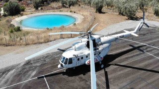 Kazdağlarını orman yangınlarına karşı yarasa helikopter koruyacak