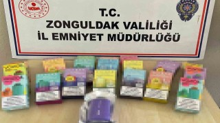 Kdz. Ereğlide kaçak elektronik sigara ele geçirildi