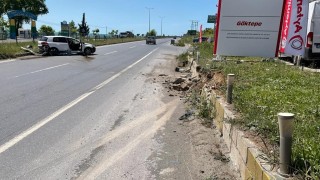 Kdz. Ereğlide trafik kazası: 1 yaralı