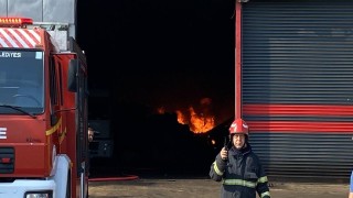 Kocaelide fabrika yangını