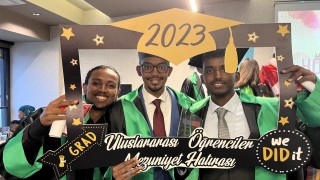 Kocaelinin uluslararası öğrencileri mezuniyet heyecanı yaşıyor