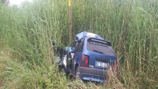 Kontrolden çıkan otomobil, tıra arkadan çarptı: 1 yaralı