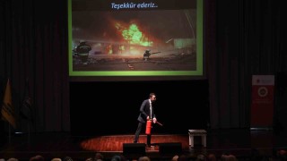 Konya Büyükşehir İtfaiyesinde Kuran kursu öğreticilerine “Yangın ve İlkyardım ” semineri