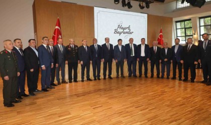 Konyada bayramlaşma programı yapıldı