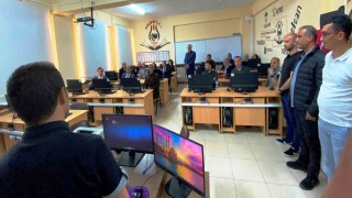 Kulu METEMde bilgisayar laboratuvarı açıldı