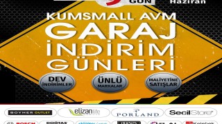 KUMSmall AVMde ‘Garaj İndirim Günleri başlıyor