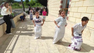 Kuran kursu öğrencileri gönüllerince eğlendi