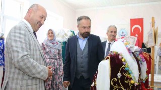 Kütahya Demirciören Köy Yaşam Merkezinde ilk ürünler sergilendi