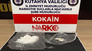 Kütahyada bir şahsın üzerinde uyuşturucu ele geçirildi