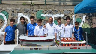 Lise öğrencileri bir yıl boyunca emek verdi: Bu maket statta yok yok