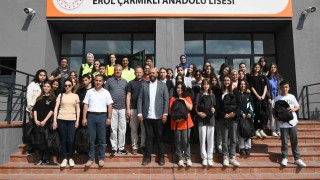 Lise öğrencilerine deprem çantası