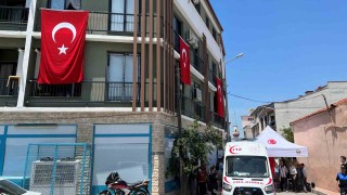 Manisaya şehit ateşi düştü