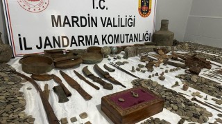 Mardinde tarihi eser operasyonu: Yaklaşık 22 bin parça ele geçirildi