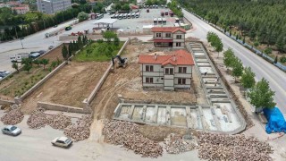 Meram Şehir ve Yaşam Kültürü Müzesi hızla yükseliyor