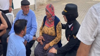 Mersine şehit ateşi düştü