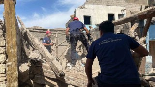 Metruk bina yıkımında göçük: 1 ölü