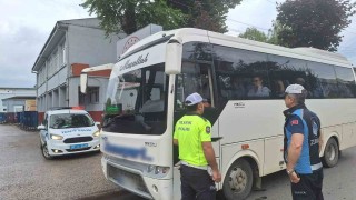 Minibüslere güzargah denetimi