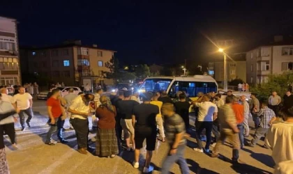 Minibüsün çarptığı yaya öldü