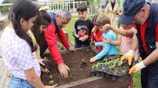 Minikler ekolojik yaşam hakkında bilgileniyor