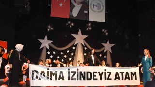 Miniklerin muhteşem gösterileri ayakta alkışlandı