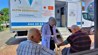 Mobil sağlık tarama aracı, 3 ayda 5 bin kişiye hizmet verdi