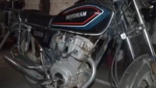 Motosiklet hırsızı kıskıvrak yakalandı