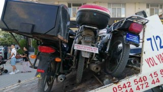 Motosiklet sürücülerine ceza yağdı
