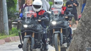Motosikletli Jandarma timleri Kapıdağda görev başında