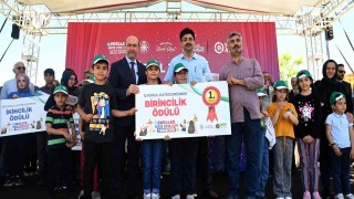 “Okullar Arası Sıfır Atık Yarışması”nın ödül töreni Sille Seyir Tepesinde gerçekleşti